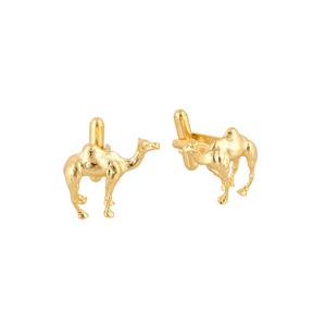 Luxury Gold Plated Camel Design <b>Cufflinks</b> for Men Animal Formal <b>Shirt</b> Accessories Wedding Business Gift Designer Cuff Links - Product Image 3