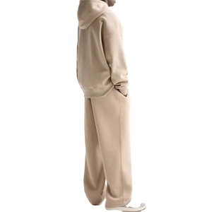 Conjunto Deportivo Informal Unisex de Primavera, Holgado, Personalizado, Ligero, de Algodón, con Sudadera con Capucha y Pantalones Deportivos para Hombre 2026 - Product Image 2