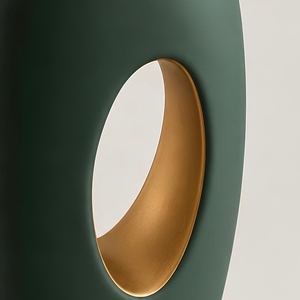 Juego de Jarrones Metálicos Modernos con Aspecto Cerámico Mate, 3 Piezas, Irregulares, Escultóricos, Hechos a Mano, Decoración Minimalista para Mesa - Product Image 4
