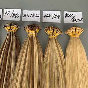 Extensiones de Cabello Humano Vietnamita Remy I Tip 100% Natural, Doble Trama, Cabello Virgen Sin Procesar, Liso, Trama Doble a Máquina - Product Image 3