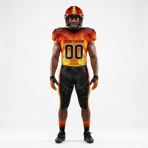 Uniformes de football personnalisés en gros, maillots de football personnalisés, coupe athlétique en maille extensible pour les équipes - Product Image 6
