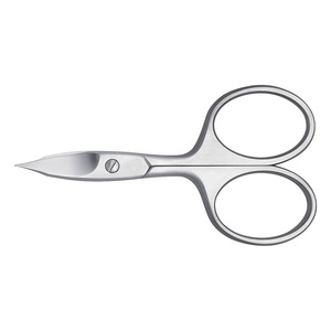 Mini ciseaux à ongles de beauté personnalisés avec lame incurvée en acier inoxydable et impression de logo - Product Image 1