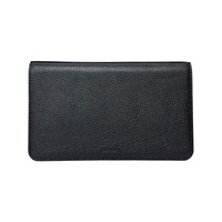 Dompet Panjang Kulit Asli Berkualitas Tinggi Beena dengan Ritsleting Ganda, Tahan Air, Banyak Slot Kartu, Desain Minimalis