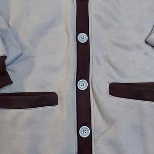 2023 ropa de calle personalizada cárdigan de gran tamaño suéter de alta calidad Unisex Casual invierno Cierre de botón para hombres y mujeres - Product Image 4