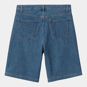 Shorts en jean tissé respirant personnalisés OEM pour l'été, coupe droite, avec strass et cristaux, pour hommes et femmes - Product Image 2