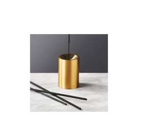 Mini Porta Incienso de Latón para Hogares, Templos Festivos, Uso en Aromaterapia, Dorado Pulido, Porta Incienso de Meditación de Alta Calidad - Product Image 5