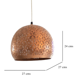 Lampe suspendue en métal de forme ronde pour mur et plafond, décoration intérieure, lanterne suspendue pour la cuisine, lampe suspendue - Product Image 4