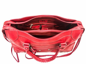 Competitive Price Handbag Leather Shoulder Handbag for Women <b>Zip</b> Closure Lightweight Durable Purse <b>with</b> Simple Clean Structure - Product Image 5