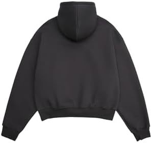 Sudadera con Capucha Corta para Hombre, Estilo Urbano, Vintage, Desgastada, Lavada con Ácido, de Alta Calidad, Personalizable, en Oferta - Product Image 6