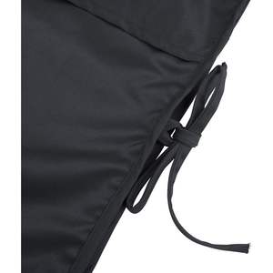 2025 chaleco Zapatero Unisex estampado personalizado cocina Chef delantal lienzo uniforme de trabajo 2 bolsillos negro arte pintura aseo Bata - Product Image 3