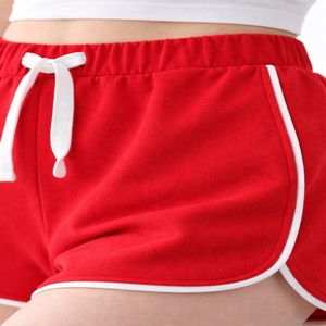 Women Casual Sports Shorts Breathable Quick Dry Elastic Waist Summer Soft Fabric Lightweight Comfort Adjustable <b>Drawstring</b> - Product Image 6