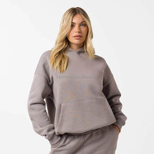 Regular Fit Pullover <b>Tracksuit</b> Activewear Set Elastic Waist Pants for Fitness Training Running Daily Wear Streetwear 100% Cotton - Product Image 4