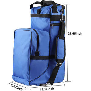 Bolsa de Lona Azul TITAN TREAD WEAR con Correa de Hombro Ajustable y Asa Superior, Bolsa de Viaje y Gimnasio de Gran Capacidad, Modelo TTW-SB-0001 - Product Image 2