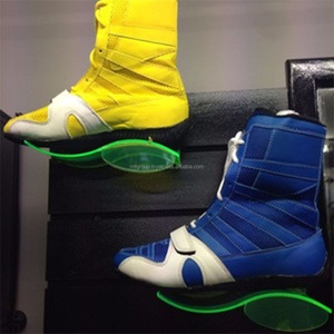Chaussures de boxe légères à cheville haute Conception antidérapante en cuir PU durable pour l'entraînement et la compétition en gros - Product Image 1