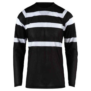 Jersey de Ciclismo Personalizado para Hombre, Adulto, Impreso, de Malla de Poliéster/Algodón, de Secado Rápido, con Degradado de Color, para Motocross, MTB, BMX, Venta al Por Mayor para Equipos - Product Image 6