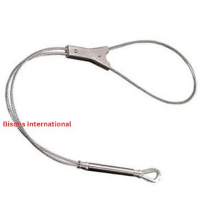 BISONS Instrumento Veterinario para Cabras, Cable de Acero Inoxidable para Parto - Product Image 1