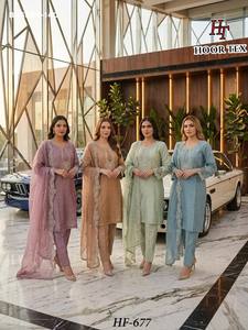 Collection Premium de Salwar-Suit et Dupatta en viscose cristalline entièrement brodés, fabriqués à Surat - Product Image 6