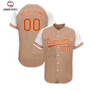 Hot <b>Sale</b> Custom Baseball Softball Jersey Breathable Fabric Quick Dry Personalized Sublimation Baseball Jersey <b>for</b> Team Sports - Product Image 1