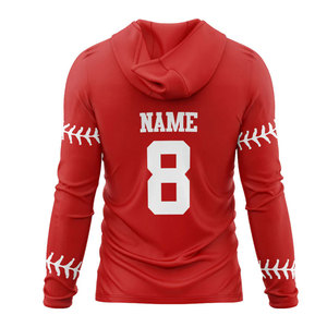 Athletic Performance Wear Custom Hood <b>Shirt</b> Breathable Sublimation Long Sleeve <b>Shirt</b> <b>Moisture</b> <b>Wicking</b> Polyester Fabric T-<b>Shirts</b> - Product Image 2