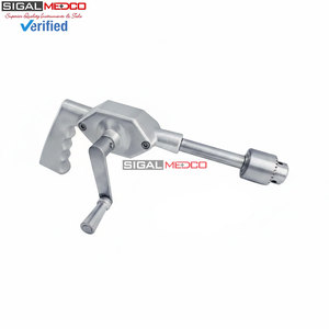Precision Manual Bone Drilling Alignment Tool Reusable Stainless Steel Bone <b>Hand</b> <b>Drill</b> Guide Orthopedic Surgical Instrument - Product Image 4