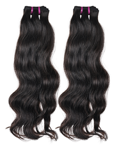 Cuticule vierge non traitée alignée paquets d'extension de cheveux vierges humains indiens non traités - Product Image 3