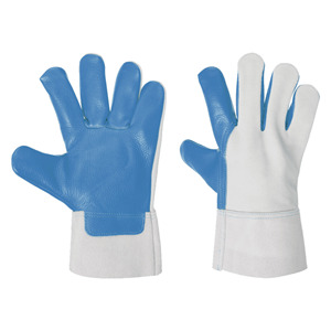 Gants de sécurité haute performance pour soudage TIG, construction robuste avec coutures renforcées, en cuir de mouton et croûte de vache, certifiés CE - Product Image 3