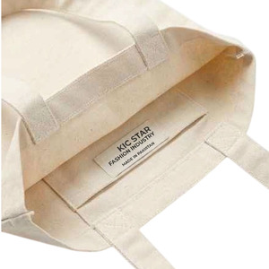 Custom Logo Printed Cotton Canvas Tote <b>Bag</b> Shopping Tote <b>Bag</b> Wholesale Heavy Duty Canvas Shoulder <b>Bag</b> for Daily Use - Product Image 3