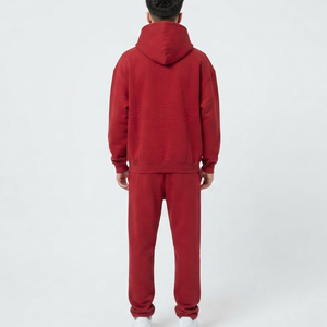 Conjunto de Sudadera con Capucha Extra Grande Personalizada OEM para Hombre, Pantalones Deportivos, Chándal, Fabricante OEM ODM, Proveedor de Ropa de Marca Privada - Product Image 2