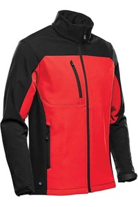 Nouvelle arrivée : veste en polaire pour homme, rouge et noir, col montant, fermeture éclair intégrale, coupe-vent décontractée, idéale pour l'automne - Product Image 3