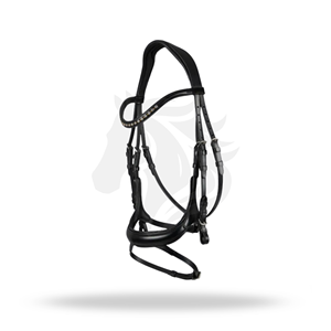 Bridon anatomique PALAZZO, taille complète, pour l'équitation anglaise, confort du cheval assuré - Product Image 1