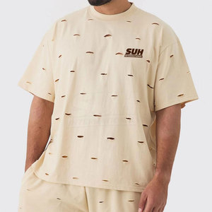 เสื้อยืดผู้ชายดีไซน์ใหม่ปี 2026 ลายเรียบ ผ้าฝ้าย 100% เป็นมิตรกับสิ่งแวดล้อม แห้งเร็ว ทรงหลวม รับสกรีนโลโก้ ผลิตในปากีสถาน - Product Image 4