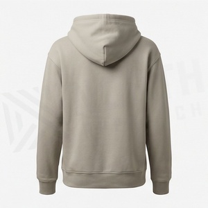 Custom Women Oversized Fleece Hoodie <b>Long</b> Cotton Pullover <b>Sweatshirt</b> Plus Size Streetwear Activewear Trendy Garment - Product Image 2