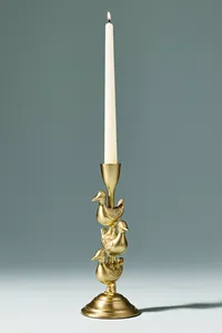 Candelabro de Aluminio de Alta Calidad de Acube Industries, Hecho a Mano, con Acabado de Latón, Decoración para el Hogar, Estilo Antiguo - Product Image 5