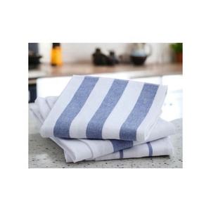 Sac de farine maïs blé brodé en gros coton filé fête de mariage noël rétro assiette torchons selon la demande du client - Product Image 4