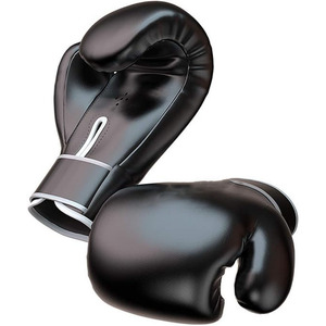 Fabrication en usine, impression de logo personnalisé, gants de boxe en cuir véritable pour l'entraînement de boxe, hommes et femmes - Product Image 1