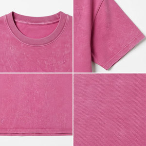 T-shirts pour hommes de qualité supérieure, à la mode, effet délavé, logo et style personnalisés, vente en gros, t-shirts pour hommes les plus vendus - Product Image 5