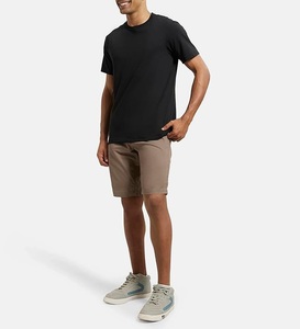 Shorts de travail décontractés pour hommes, 100 % coton, personnalisés, respirants, anti-plis, coupe ample - Product Image 5