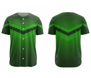 Camiseta de Béisbol Personalizada para Equipos con Personalización Completa, Camiseta con Logotipo y Números Personalizados |   Base de Poliéster Transpirable - Product Image 1