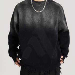 Suéter Casual para Hombre 2026, Cuello Redondo, Estilo Urbano, Tejido Suave, 100% Algodón, Transpirable, Talla Adulto - Product Image 2