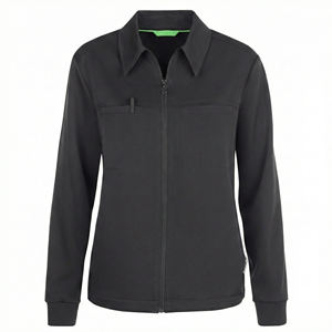 Chaqueta Médica con Cierre y Cuello para Mujer, Uniforme de Enfermería, Chaquetas Médicas Elegantes con Logotipo Personalizado, Precio al por Mayor de Alta Calidad OEM - Product Image 4