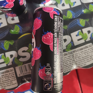 Prix de gros optimal et haute qualité, Peppsi sans sucre, saveur framboise, 320 ml - Product Image 3