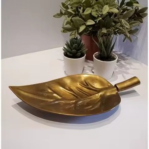 Bandeja Redonda de Metal Resistente y Ecológica para Servir, Plato de Transporte de Alta Resistencia para Catering, Buffet y Decoración de Bodas - Product Image 3