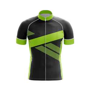 Vente en gros de maillots de cyclisme personnalisés à séchage rapide, respirants, en polyester, avec impression numérique, manches courtes - Product Image 1