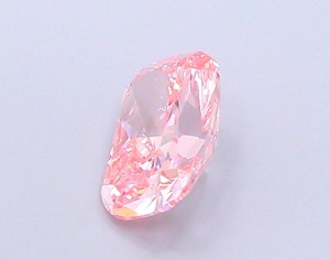 Diamant rose vif fantaisie modifié en forme de coussin de 2,59 carats, cultivé en laboratoire par CVD, clarté VVS2, taille excellente, pierre précieuse non montée pour la création de bijoux - Product Image 2