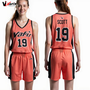 Proveedor Mayorista de Ropa Deportiva de Nuevo Diseño, Conjunto de Camiseta y Pantalones Cortos de Baloncesto, Uniforme de Baloncesto Reversible con Patrón Personalizado - Product Image 3