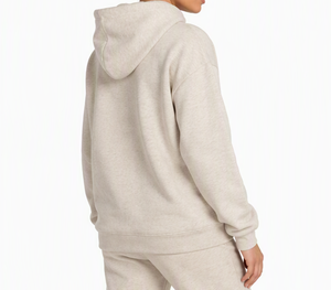 Ensemble jogging personnalisé pour femme en molleton de coton, sweat-shirt oversize à col rond avec poche, streetwear d'hiver - Product Image 4