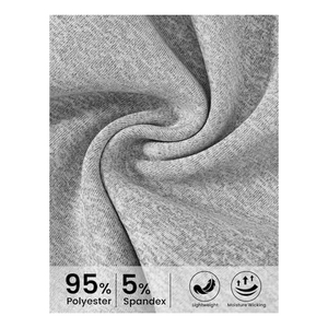 Chándal de hombre 2026 al por mayor, colores personalizados, manga larga, cierre con cordón, casual, color liso, transpirable para invierno - Product Image 5