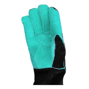 Best Quality Goatskin Leather Welding <b>Gloves</b> Cotton Lining TIG Application Molten Metal Splash Test <b>Type</b> B Full Thumb Protection - Product Image 4
