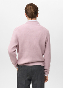 Men 100% Cotton Knitted Sweater Soft Warm Winter Wear Cozy Texture Stylish Fit Casual Breathable Lightweight Design Pullover - Product Image 4
