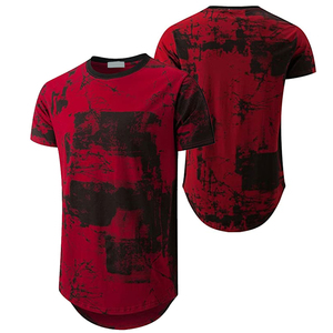 Camiseta de Secado Rápido para Hombre, 100% Poliéster, Impresión Digital, Logotipo Personalizado, Ropa Deportiva Transpirable, Venta al Por Mayor OEM - Product Image 5